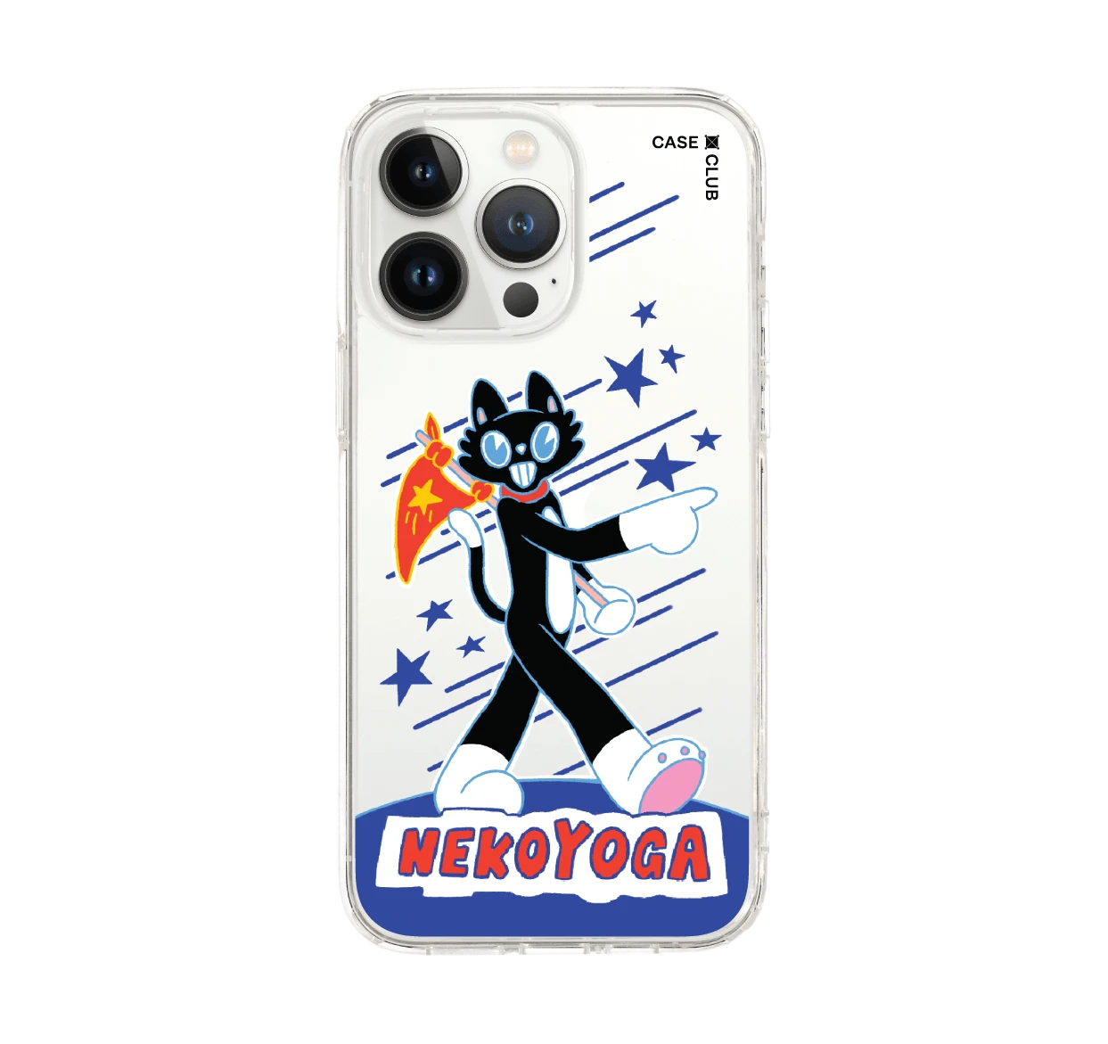 เคสใส iphone 14 pro max เจ้าเหมียวท่องดาว
